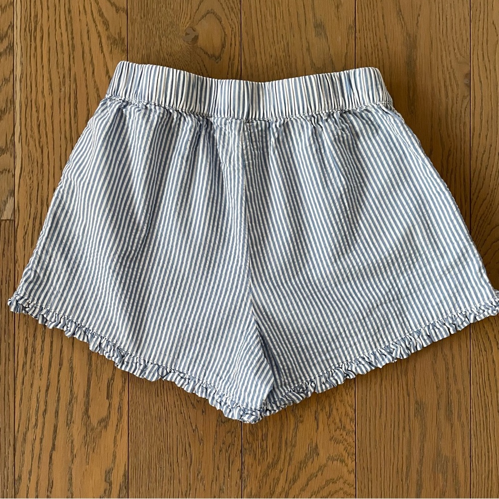 Polo Ralph Lauren Girls’ Striped seersucker Cotton Shorts - Picture 4 of 4